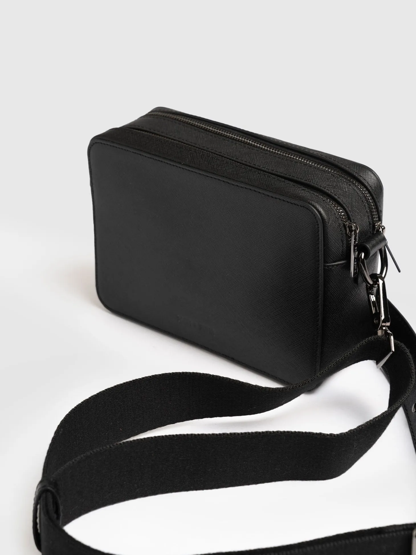 Cross Body Bag - Black Studded