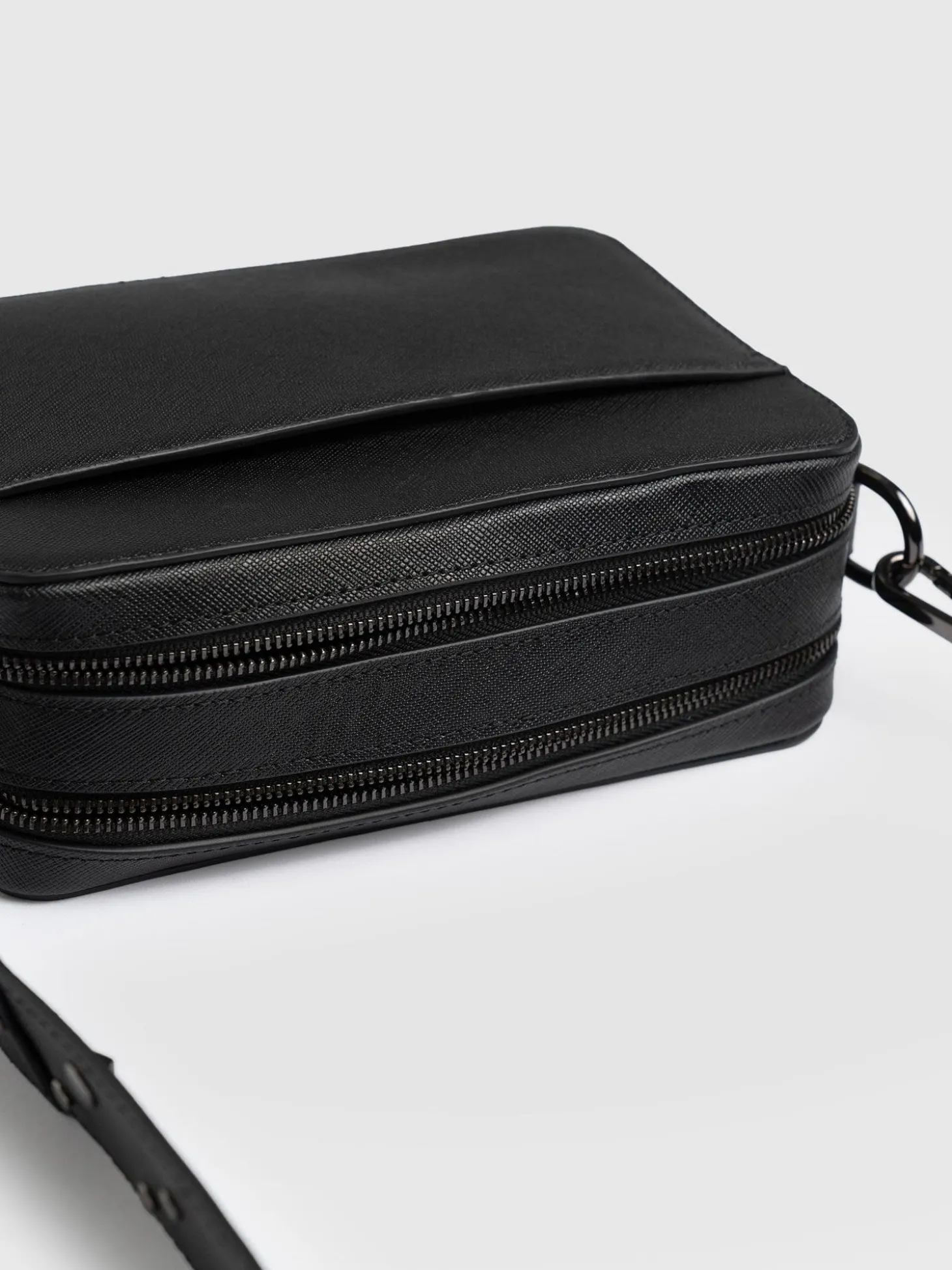 Cross Body Bag - Black Studded