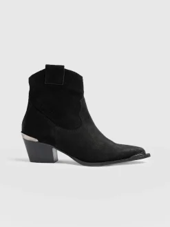 Dallas Metal Boot - Black