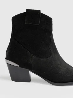 Dallas Metal Boot - Black