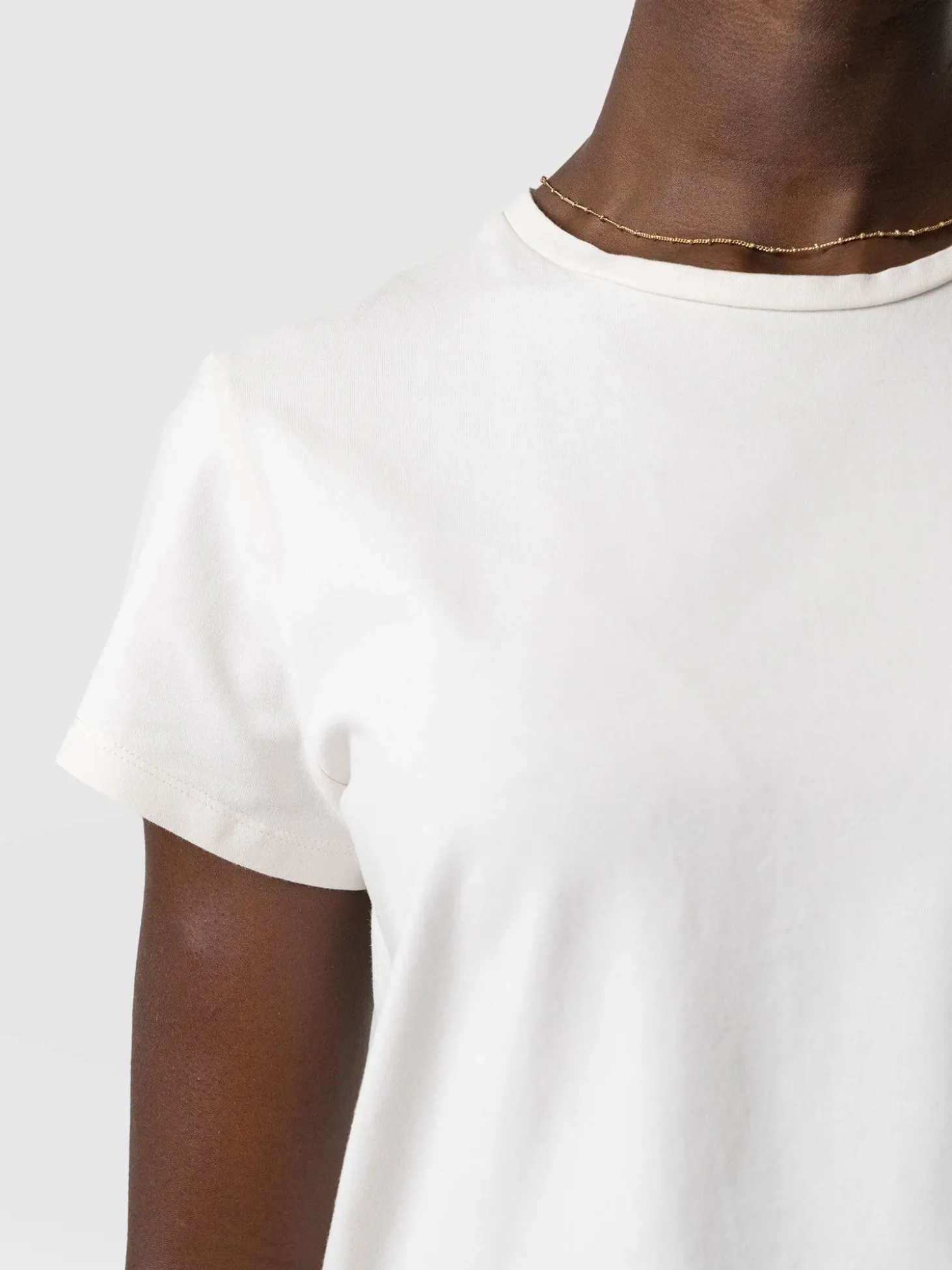 Easy Cotton Tee - Cream