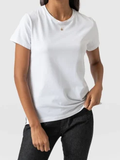 Easy Cotton Tee - White