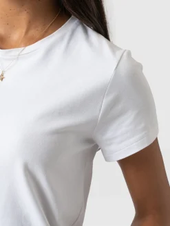 Easy Cotton Tee - White