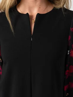 Esme Zip Up Dress - Pink Aurora