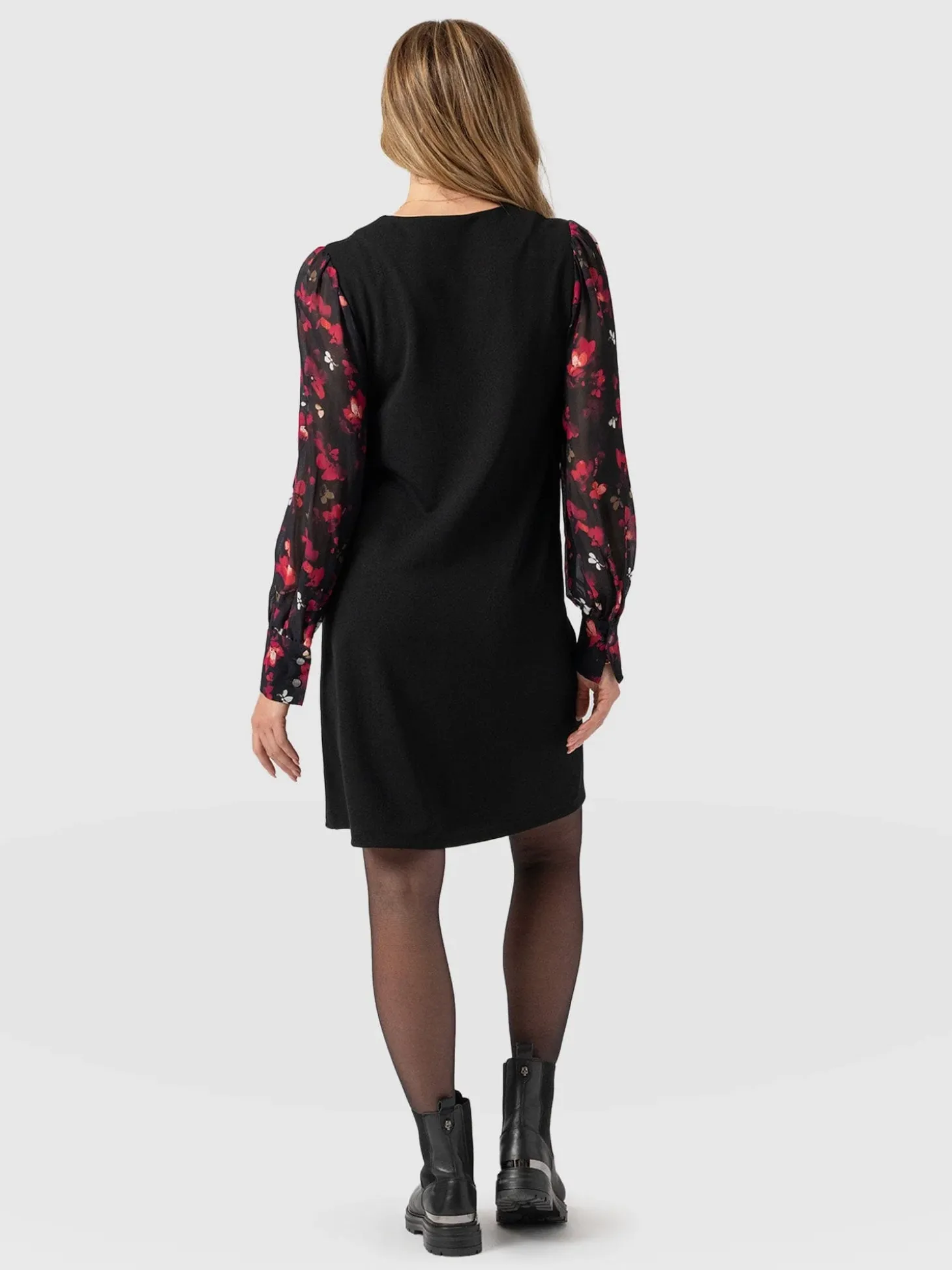 Esme Zip Up Dress - Pink Aurora