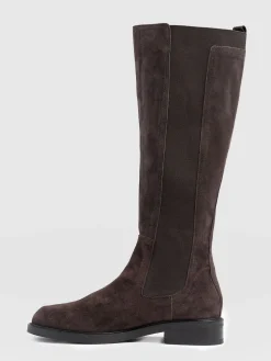 Evelyn Knee High Boot - Brown