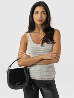 Fearne Knit Cami - Cream Stripe