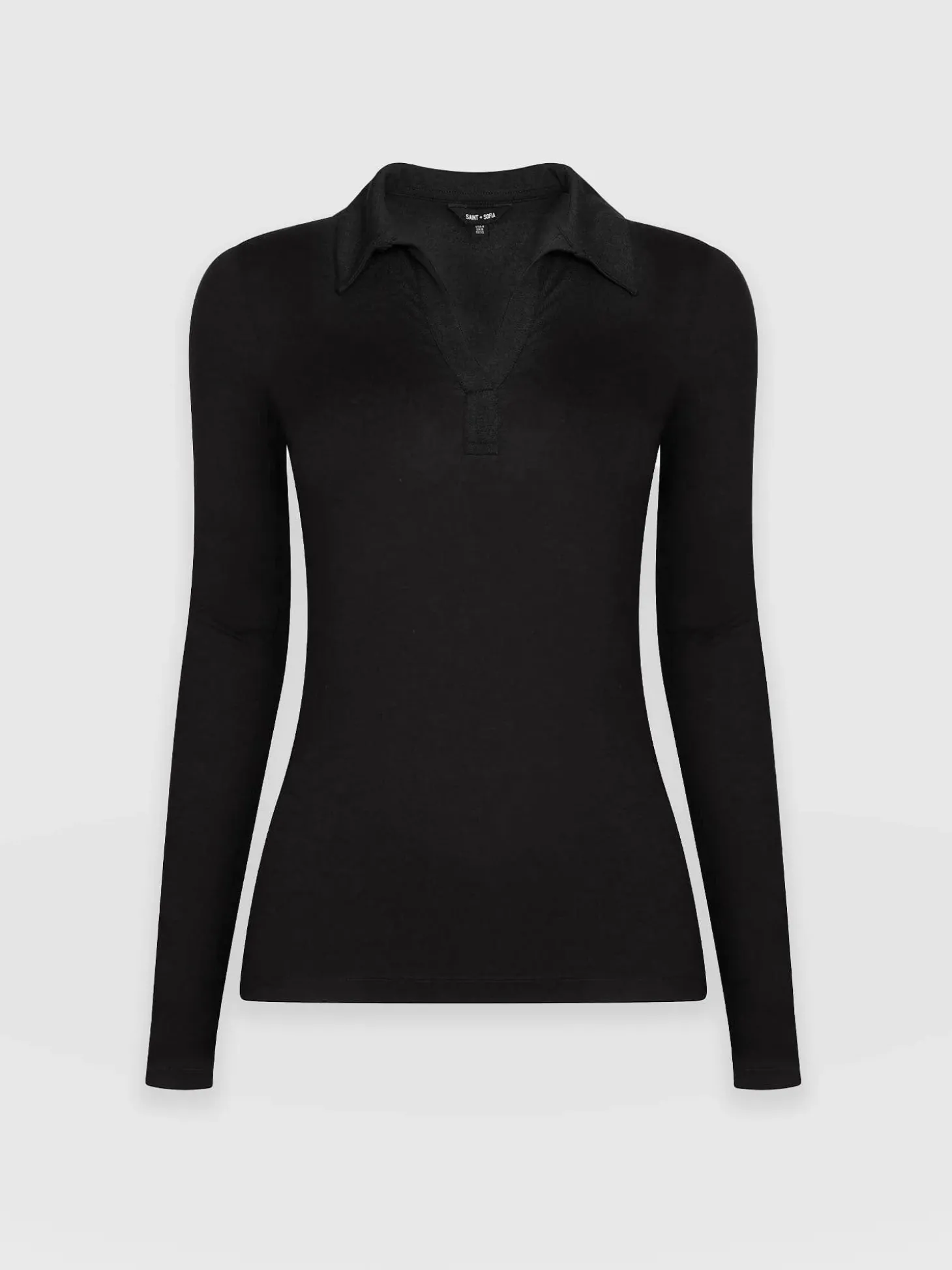 Isla Polo Tee - Black