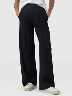 Keller Wide Leg Pant - Black