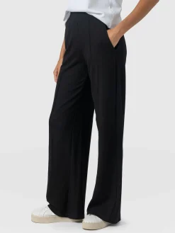 Keller Wide Leg Pant - Black