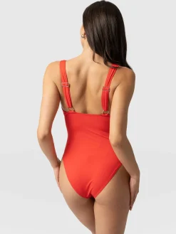 Levana Swimsuit - Red