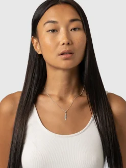 Lightning Necklace - Silver