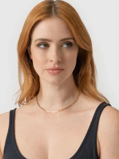 Link Chain Necklace - Gold