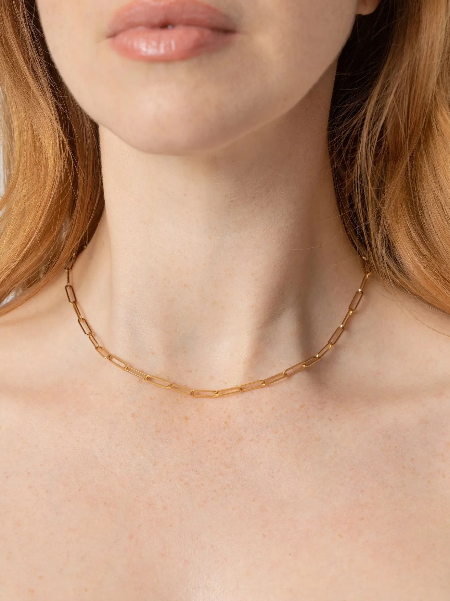 Link Chain Necklace - Gold