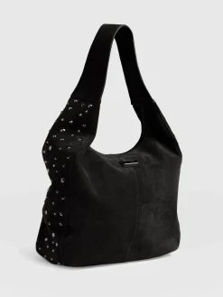 Margot Hobo Shoulder Bag - Black