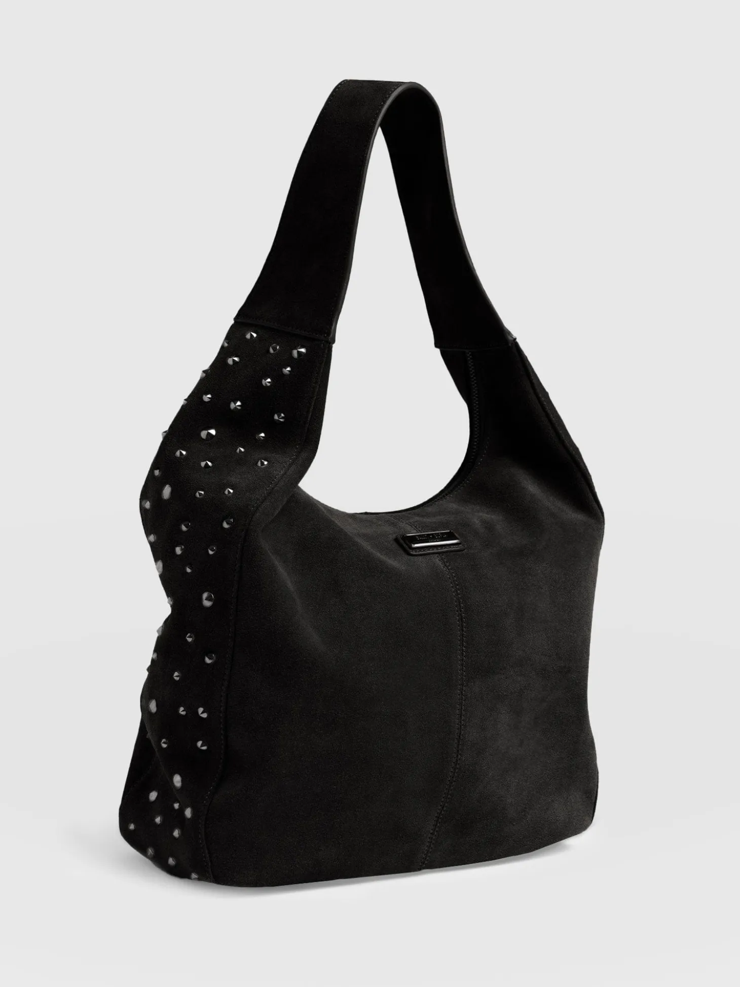 Margot Hobo Shoulder Bag - Black