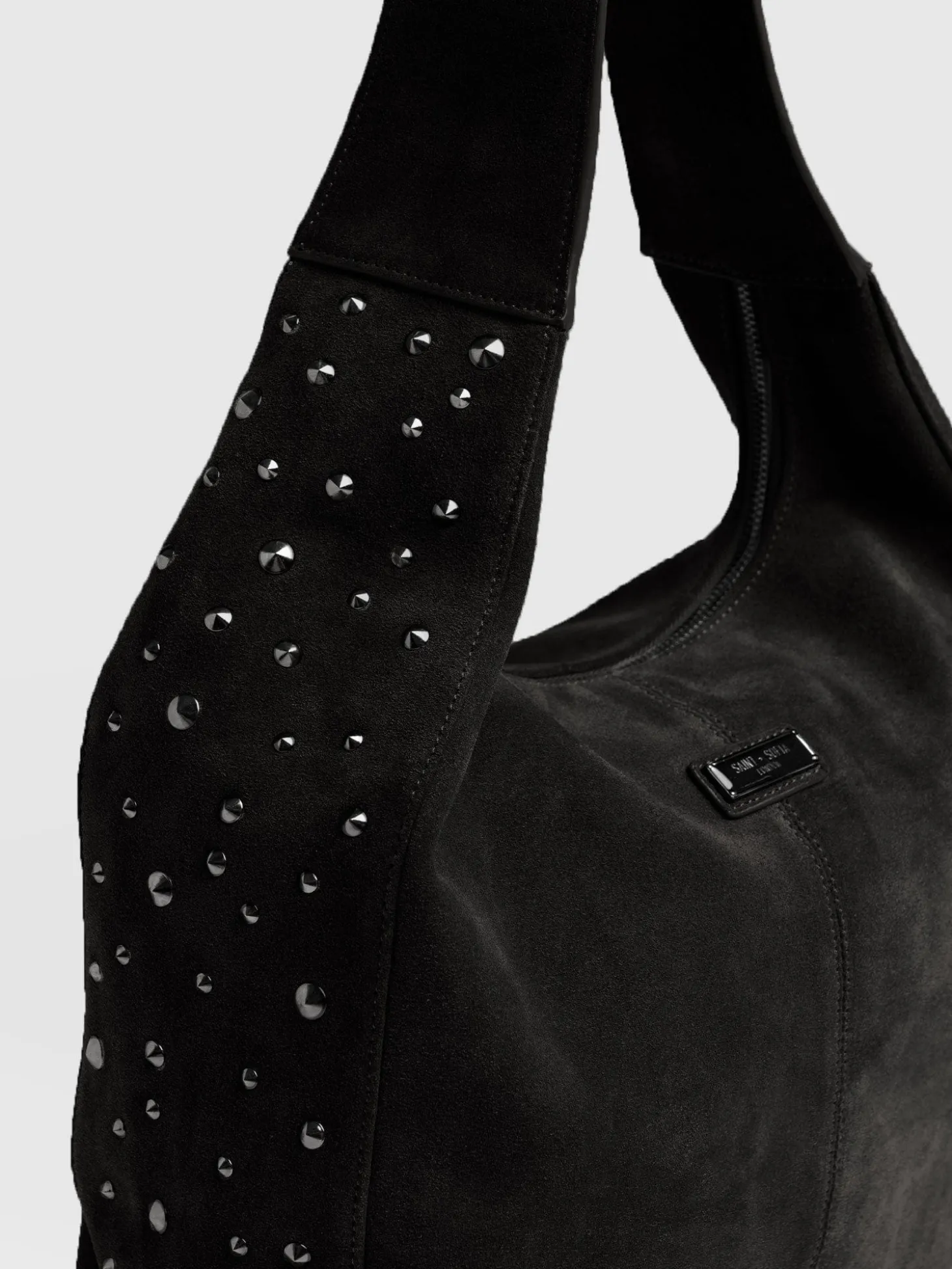 Margot Hobo Shoulder Bag - Black