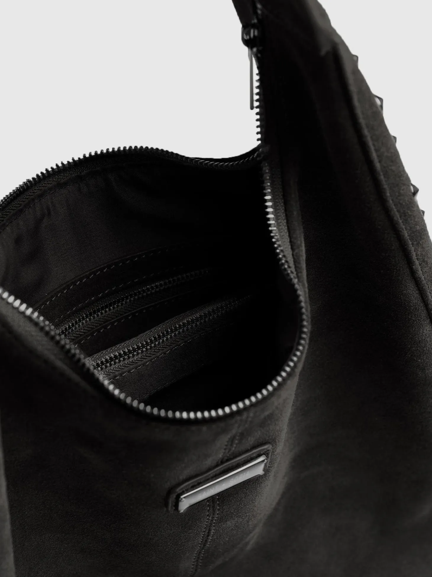 Margot Hobo Shoulder Bag - Black