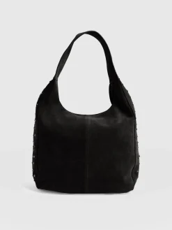 Margot Hobo Shoulder Bag - Black