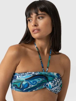 Maya Bandeau Bikini Bottom - Paradise