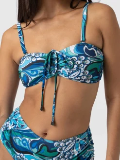 Maya Bandeau Bikini Top - Paradise
