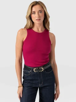 Nova Racer Vest - Fuchsia Pink