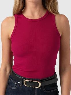 Nova Racer Vest - Fuchsia Pink