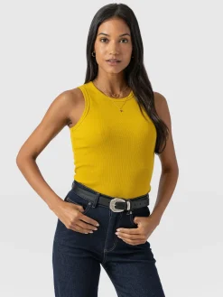 Nova Racer Vest - Mustard