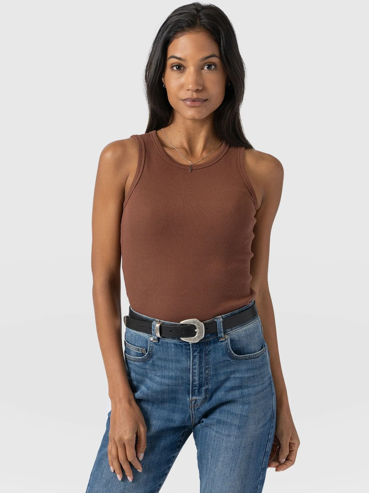 Nova Racer Vest - Russet Brown