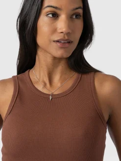 Nova Racer Vest - Russet Brown