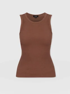 Nova Racer Vest - Russet Brown