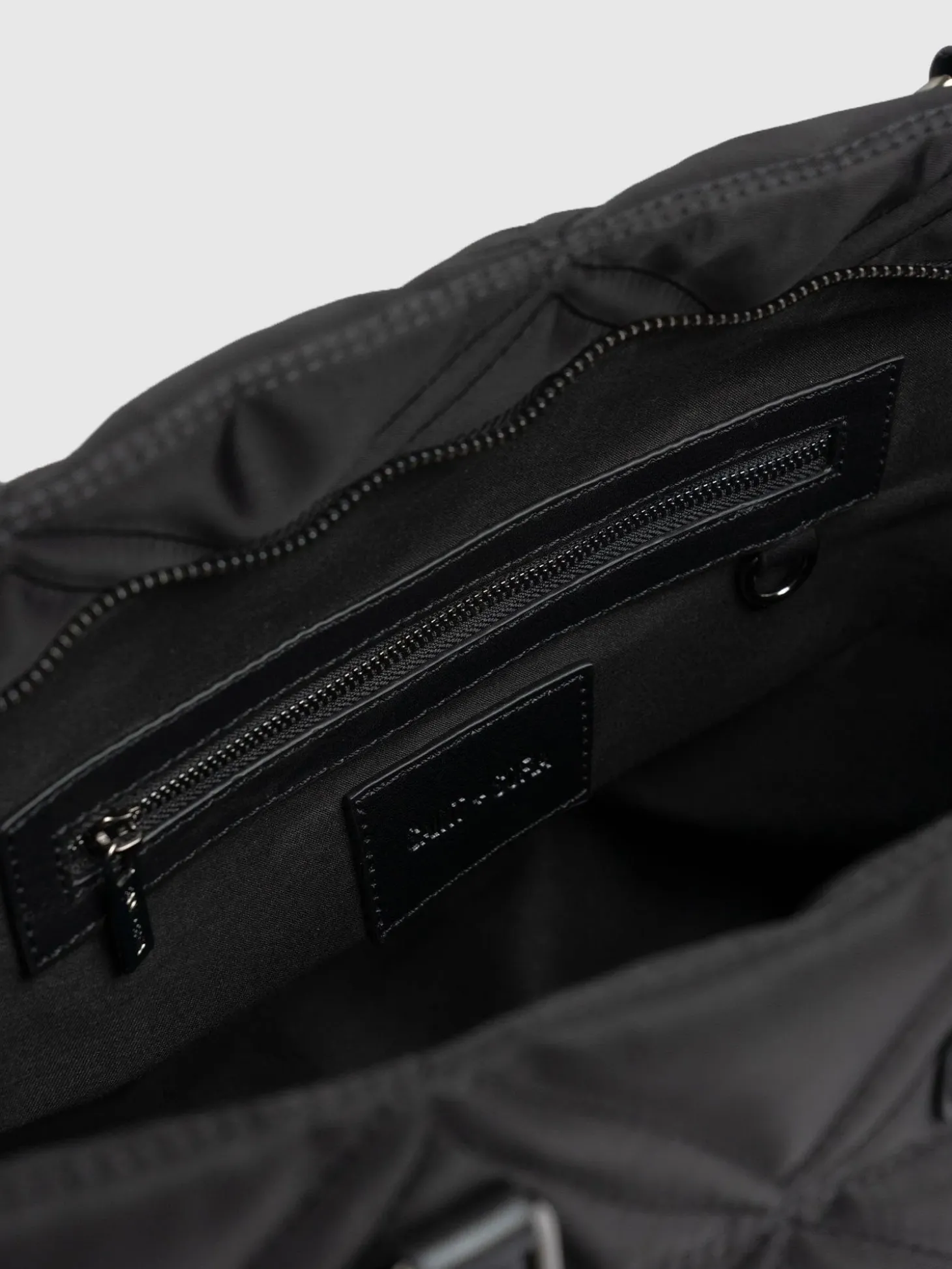 Quilted Selene Shopper Bag - Black