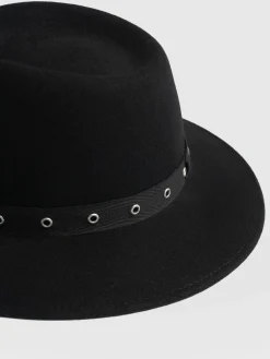 Ramona Studded Hat - Black