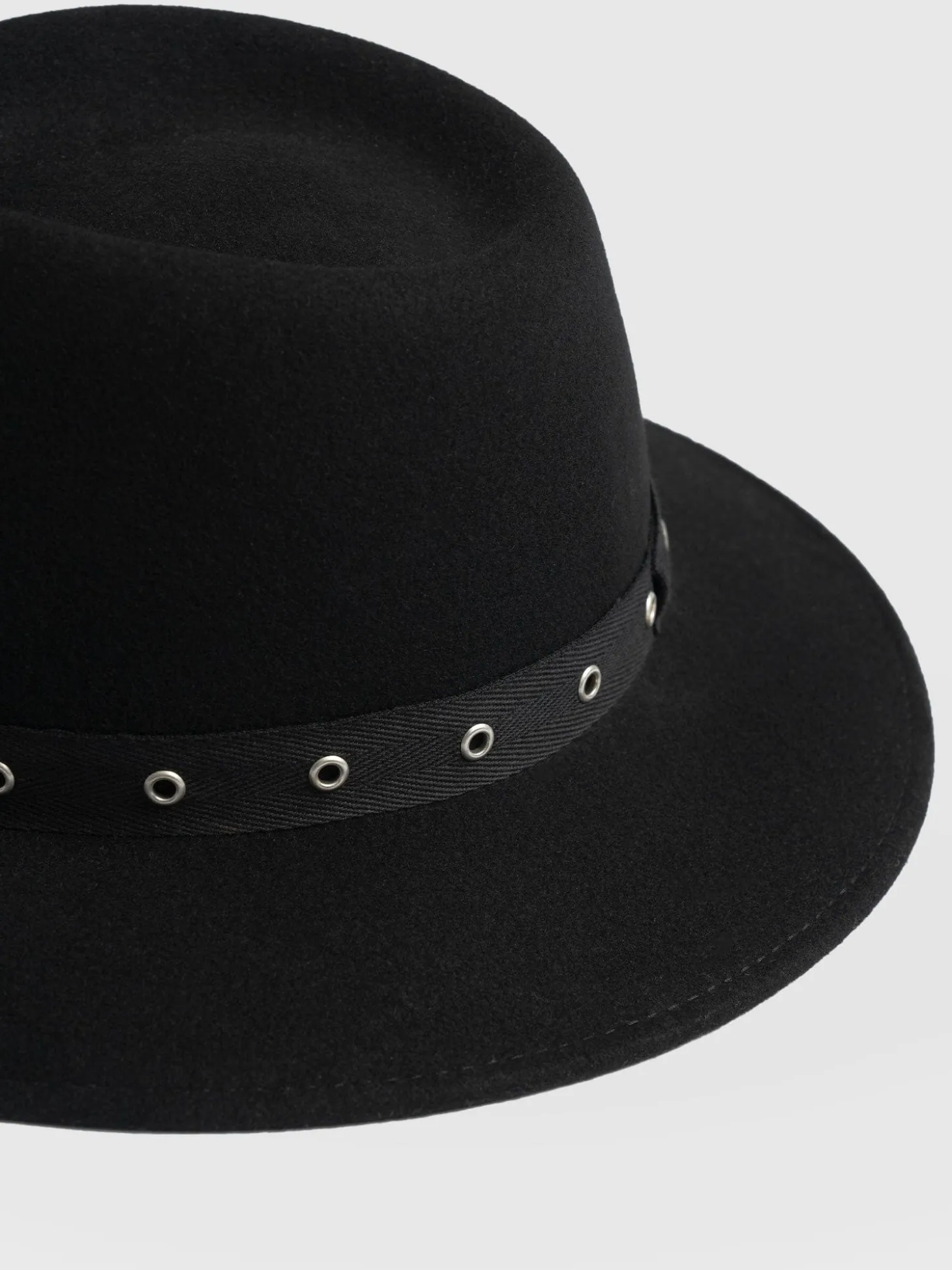 Ramona Studded Hat - Black