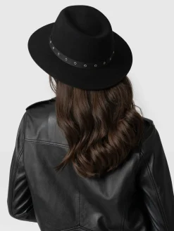 Ramona Studded Hat - Black