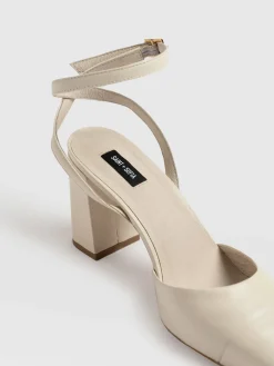 Rayner Cap Toe Heel - Cream