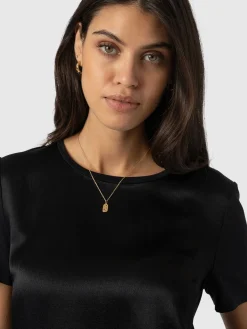 Rayner Contrast Tee - Black