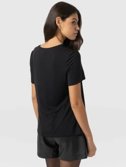 Rayner Contrast Tee - Black