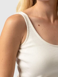 Rib Cami - Cream