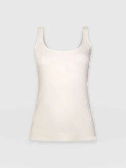 Rib Cami - Cream
