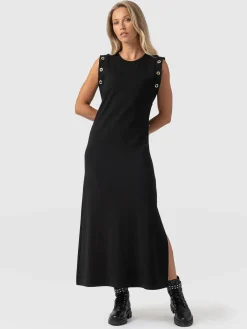 Rowan Dress - Black Eyelet