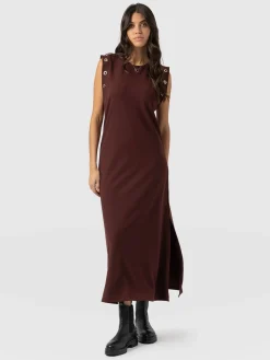 Rowan Dress - Maroon