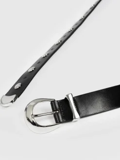 Roxie Studded Belt - Black