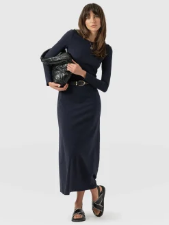 Runway Maxi Dress - Navy