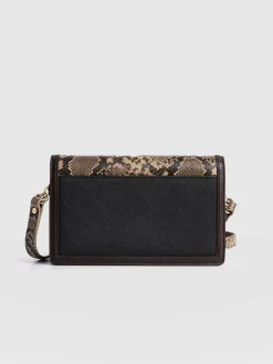 Rylee Cross Body Bag - Brown Snake