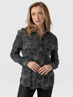 Sawyer Shirt - Monochrome Gothica