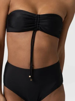 Skye Bandeau Bikini Top - Black