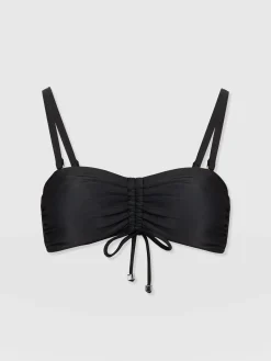 Skye Bandeau Bikini Top - Black