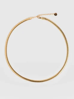 Snake Chain Necklace- Gold