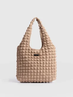 Soho Shoulder Tote Bag - Beige